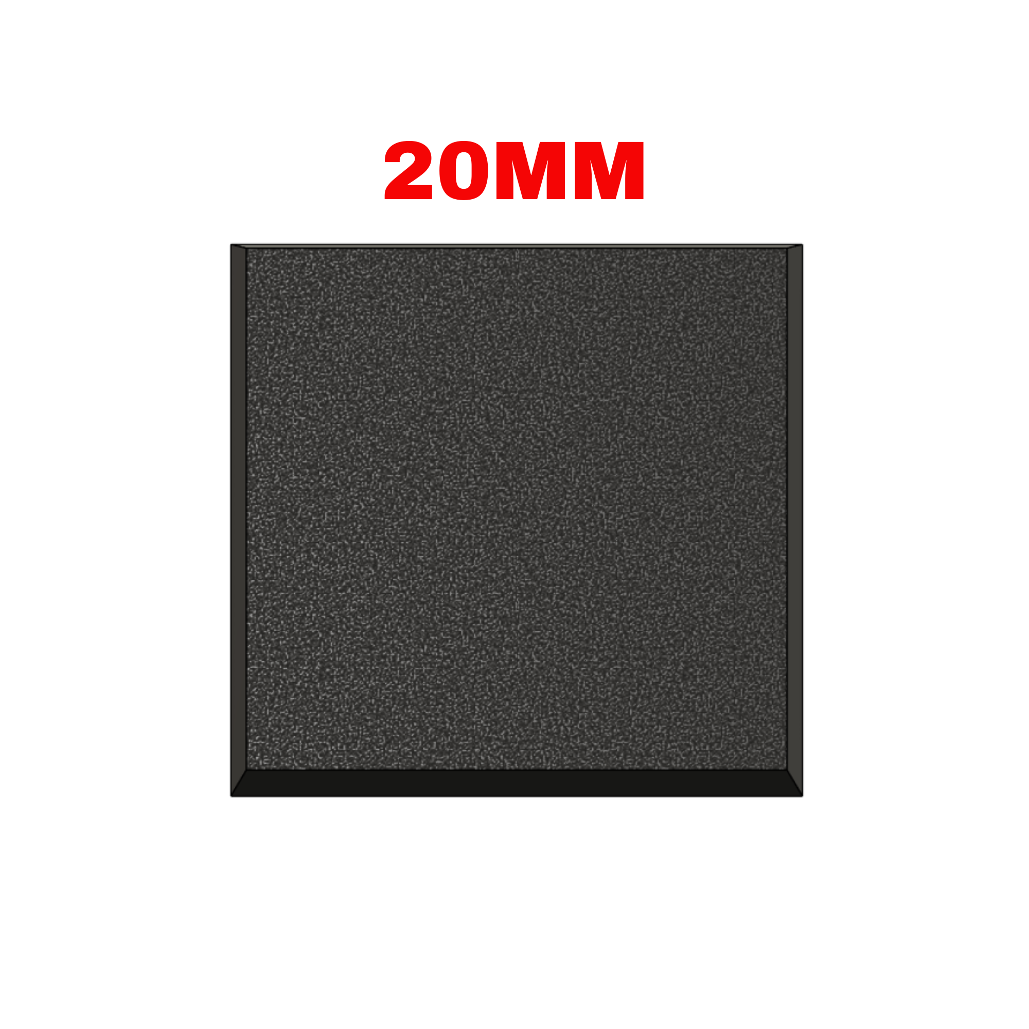 20MM Square Bases – Premium Wargaming Miniature Bases
