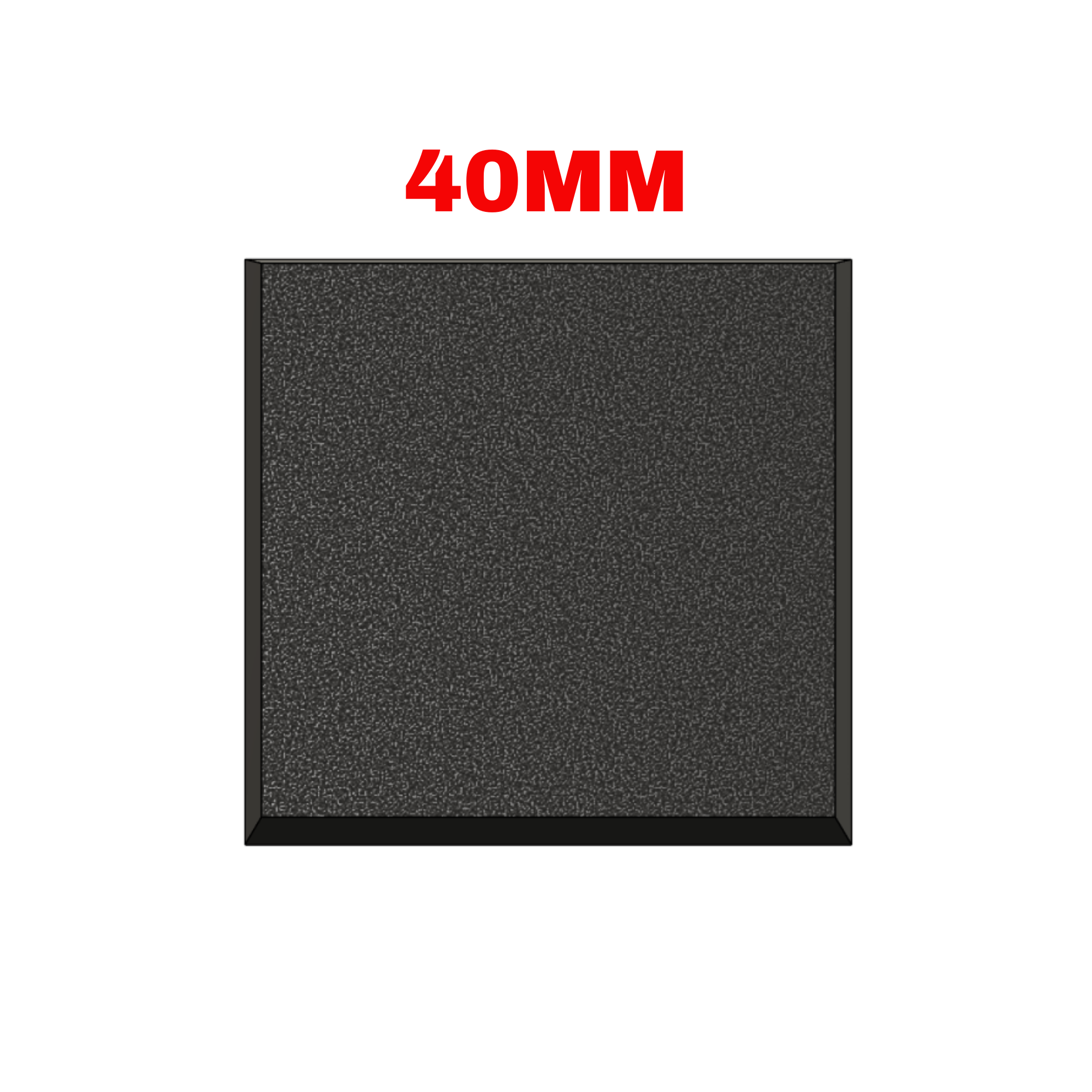 40MM Square Bases – Premium Wargaming Miniature Bases